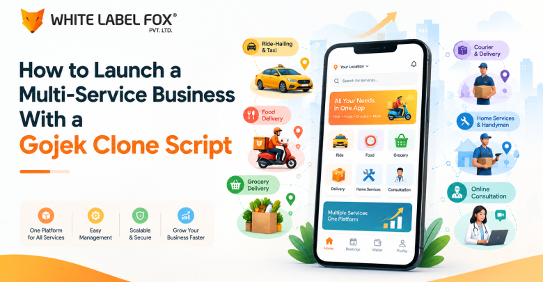 Gojek clone multi-service app